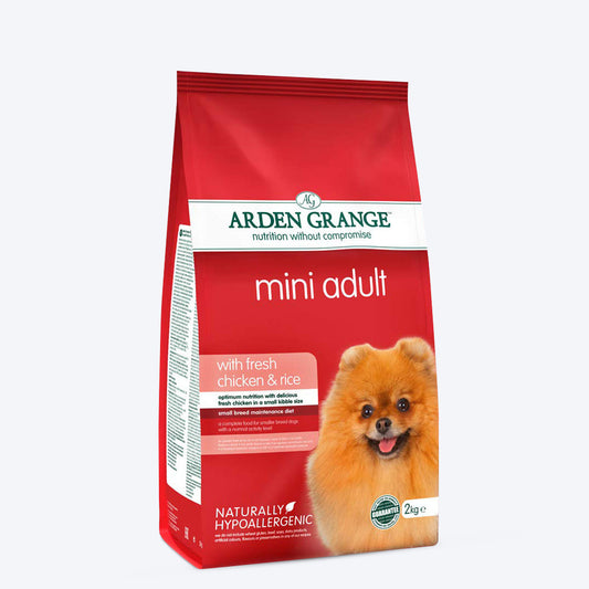 Arden Grange Mini Adult Dog Food - Fresh Chicken & Rice - Heads Up For Tails