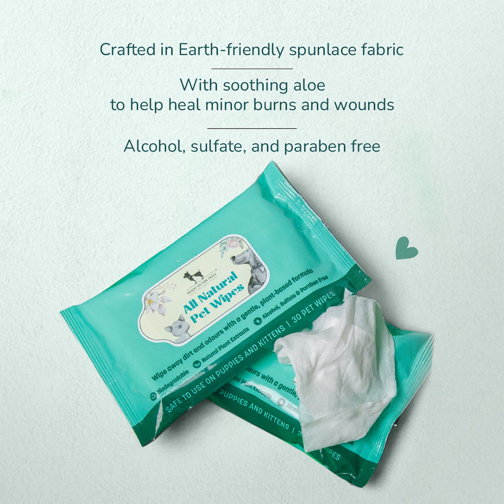Biodegradable pet wipes best sale