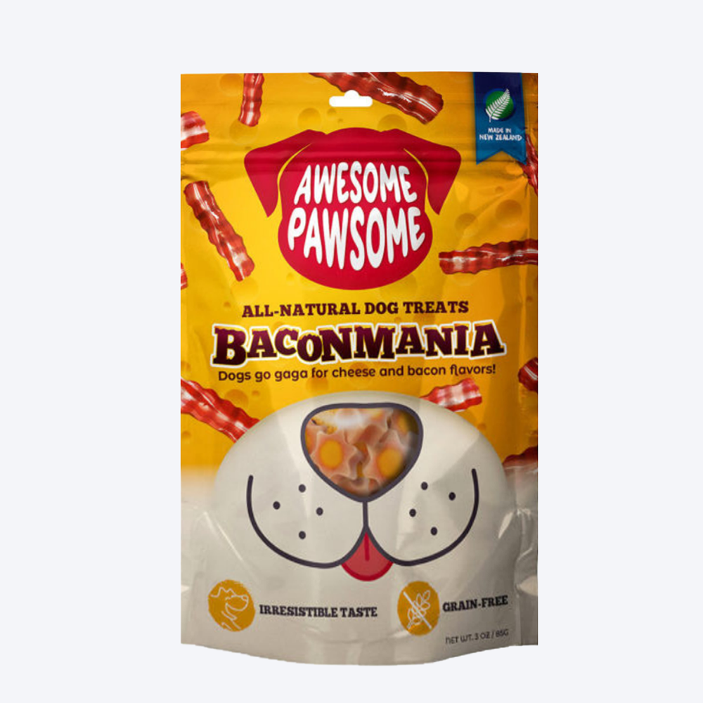 Awesome Pawsome Baconmania Dog Treat - 85 g1