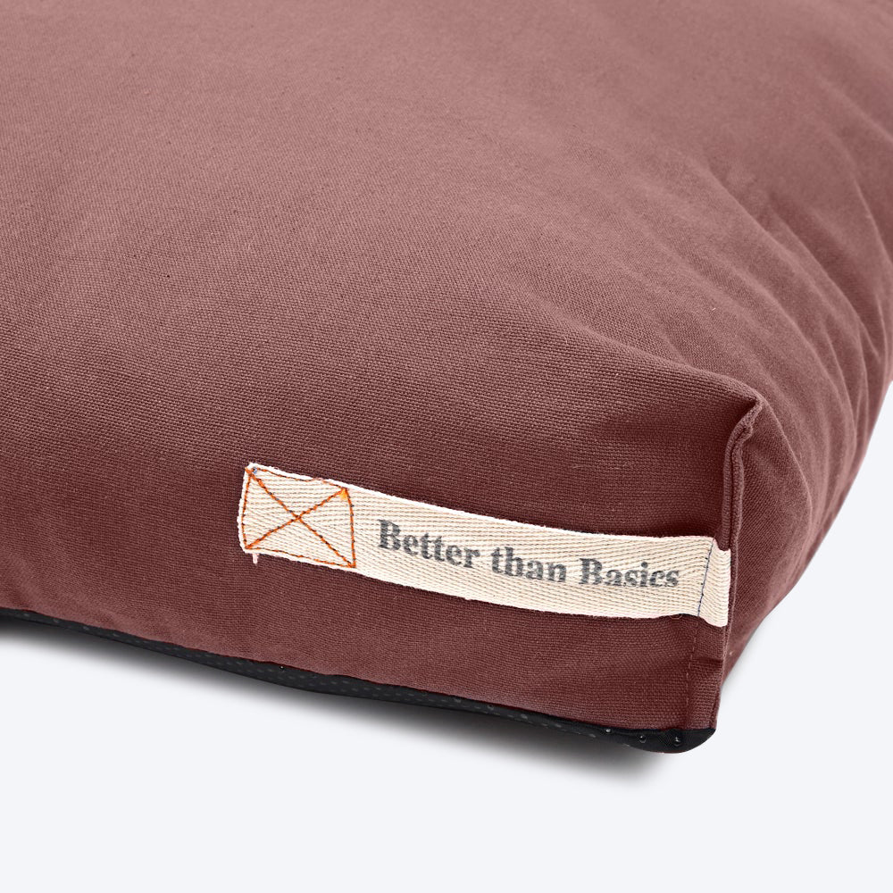 Better Than Basics Mattress for Dogs - Brown - Heads Up For Tails