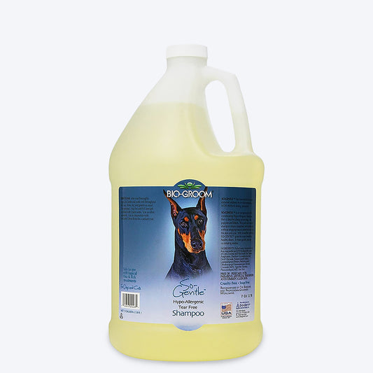 Bio-Groom So-Gentle Hypo-Allergenic Dog Shampoo - Gallon (3.8 litre) - Heads Up For Tails