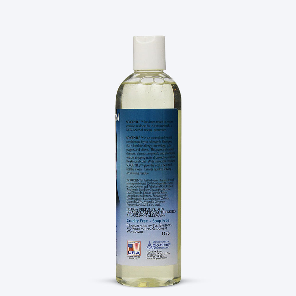 Bio-Groom So Gentle Hypo-Allergenic Tear Free Shampoo for Pets - 355 ml - Heads Up For Tails