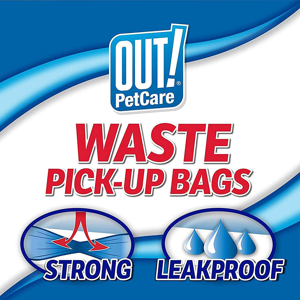 Bramton OUT! Waste Pick-Up Bags - 120 bags - Heads Up For Tails