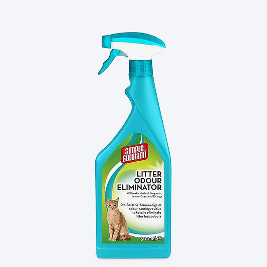 Bramton Simple Solution Cat Litter Odour Eliminator - 500 ml - Heads Up For Tails