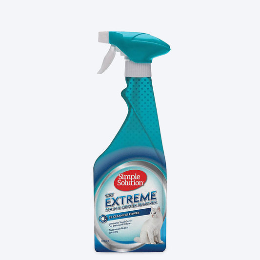 Bramton Simple Solution Extreme Stain & Odour Remover for Cats - 500 ml - Heads Up For Tails