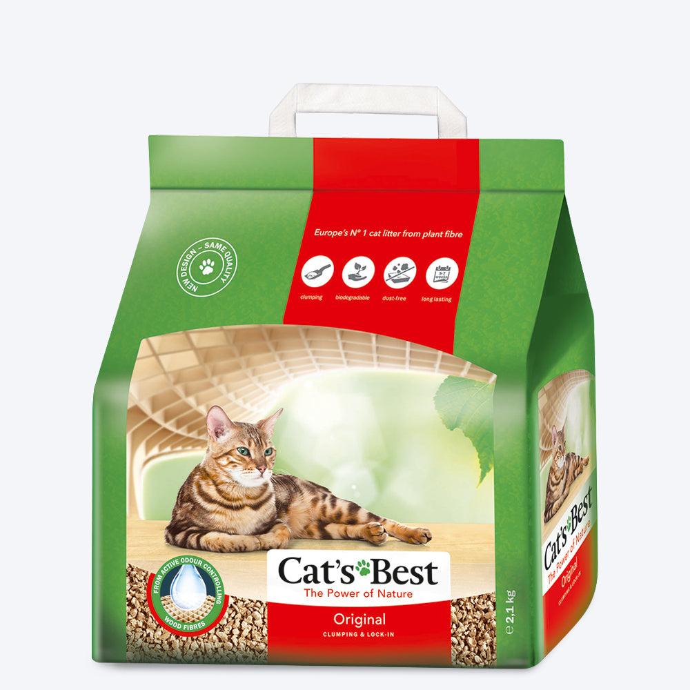 Cat's Best Cat Litter - Original (Clumping & Encapsulating Cat Litter) - Heads Up For Tails