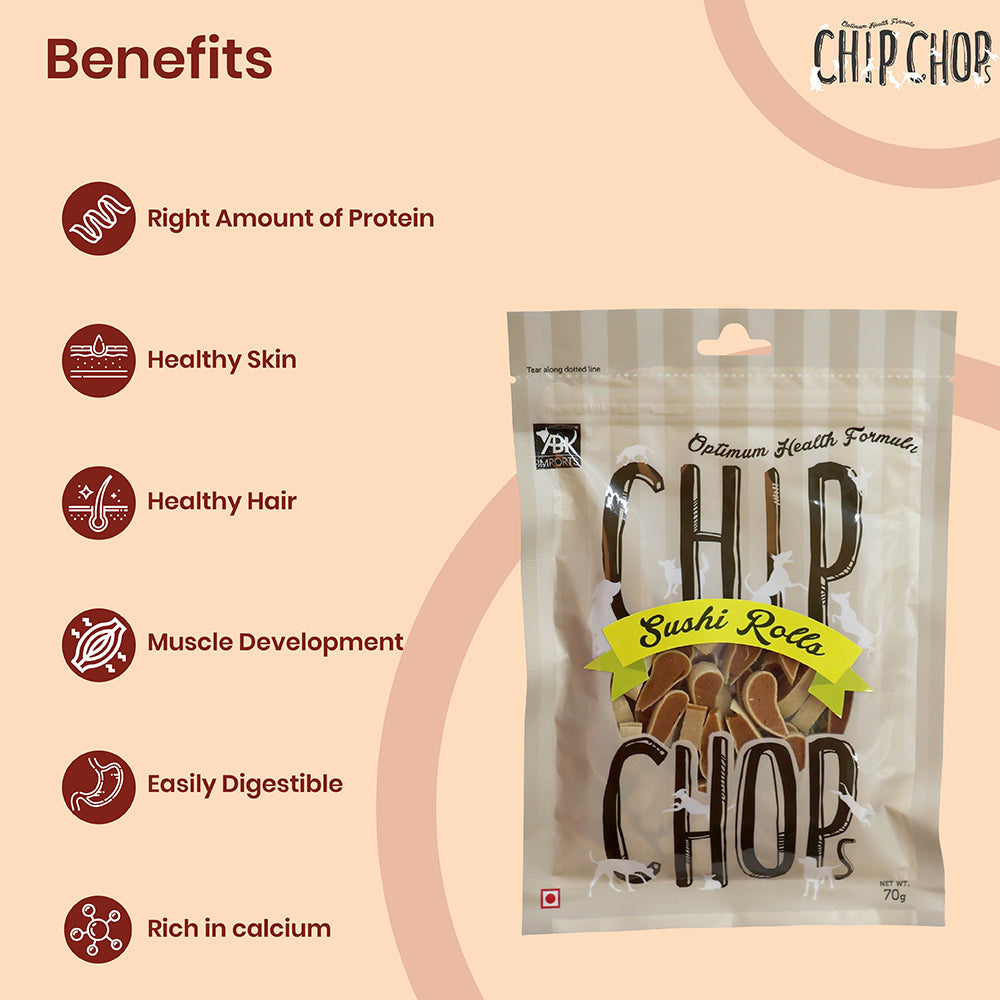 Chip Chops Dog Treats - Sushi Rolls - 70 g_02