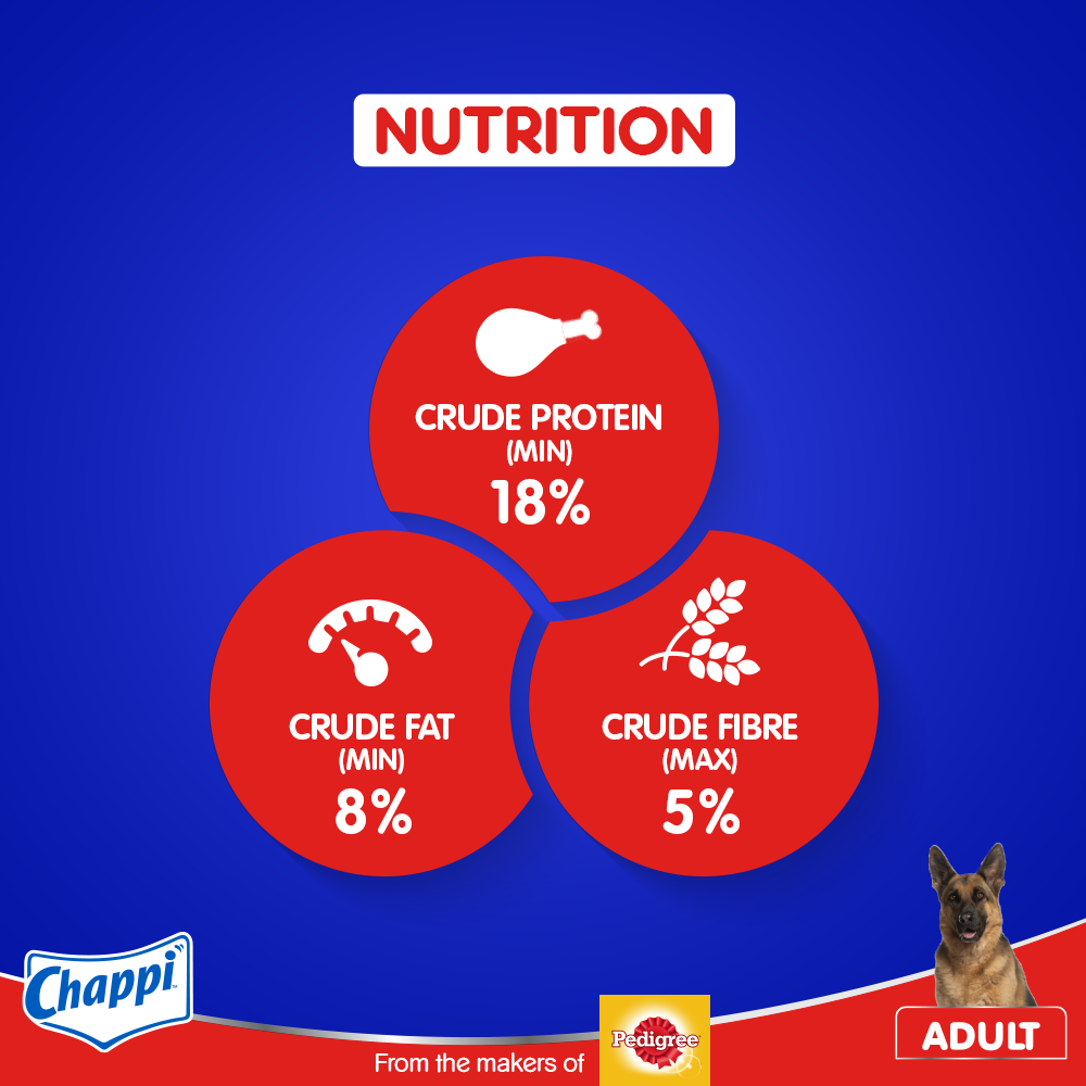 Chappi Adult Dry Dog Food Chicken and Rice