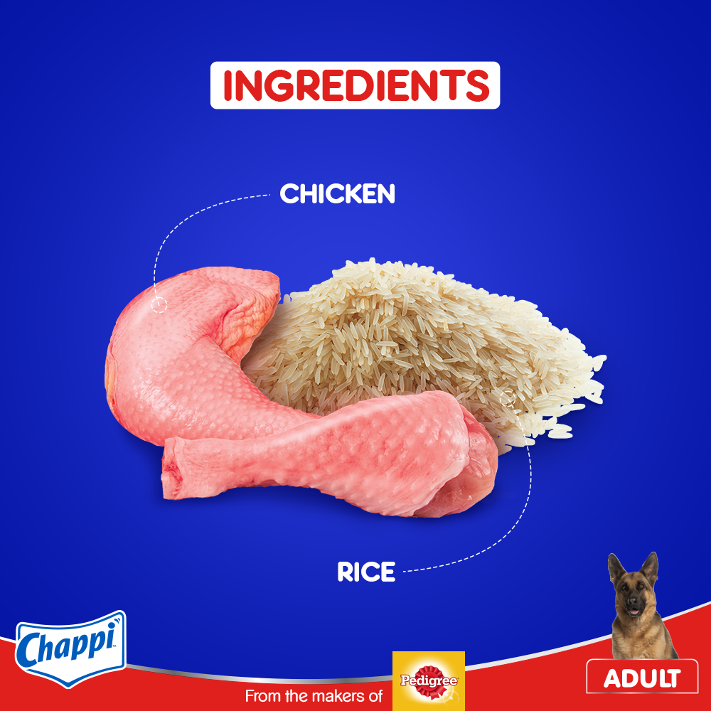 Chappi Adult Dry Dog Food - Chicken and Rice-03