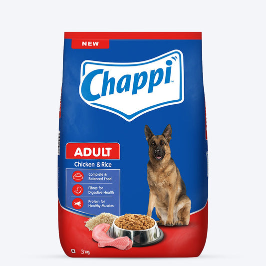 Chappi Adult Dry Dog Food - Chicken and Rice-01