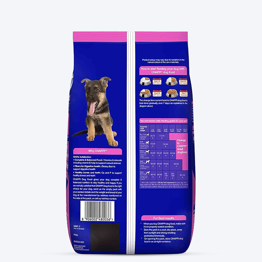 Chappi Puppy Dry Dog Food - Chicken and Milk-02