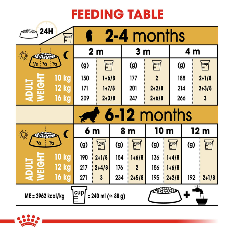 Royal Canin Cocker Junior Food for Puppies - 3 kg - Heads Up For Tails