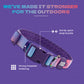 Dash Dog Flow Padded Collar - Pink And Aqua Blue - Heads Up For Tails