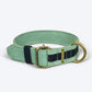 IndieGood Skin-Friendly Corduroy Dog Collar - Blue - Heads Up For Tails