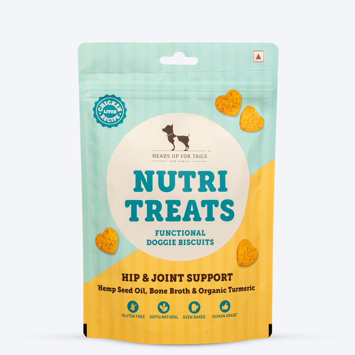 HUFT Nutri Treats For Dogs - Hip & Joint Support - 150 g, Hip & Joint Support, Anti-inflammatory