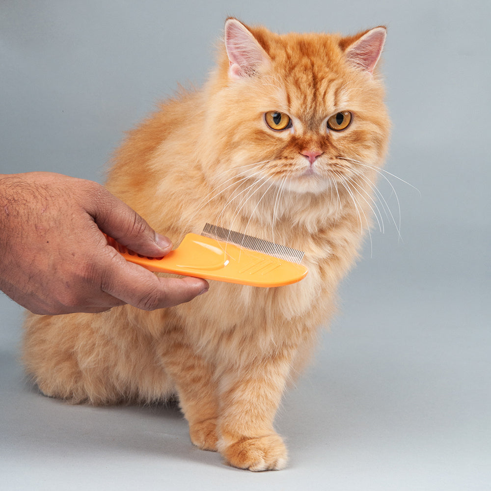 HUFT Flea Comb for Cats & Dogs - Heads Up For Tails