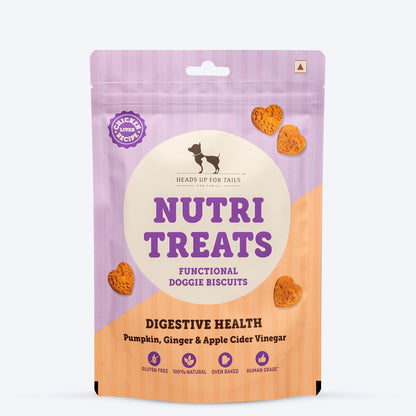 HUFT Nutri Treats For Dogs - Digestive Health - 150 g - Heads Up For Tails