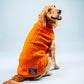 HUFT Cable Knit Dog Sweater - Orange - Heads Up For Tails