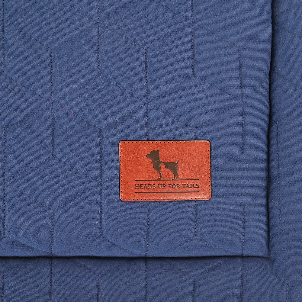 HUFT Blues Groove Quilted Dog Mat - Heads Up For Tails