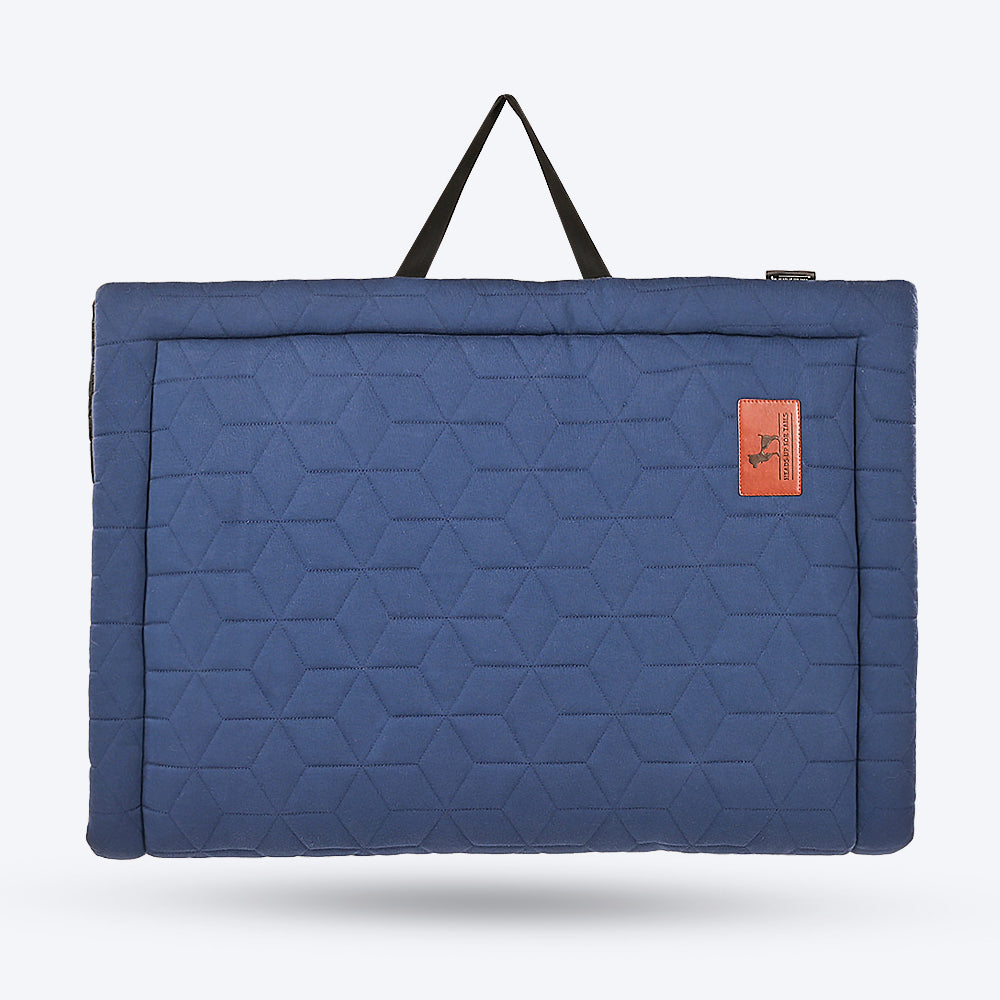 HUFT Blues Groove Quilted Dog Mat - Heads Up For Tails