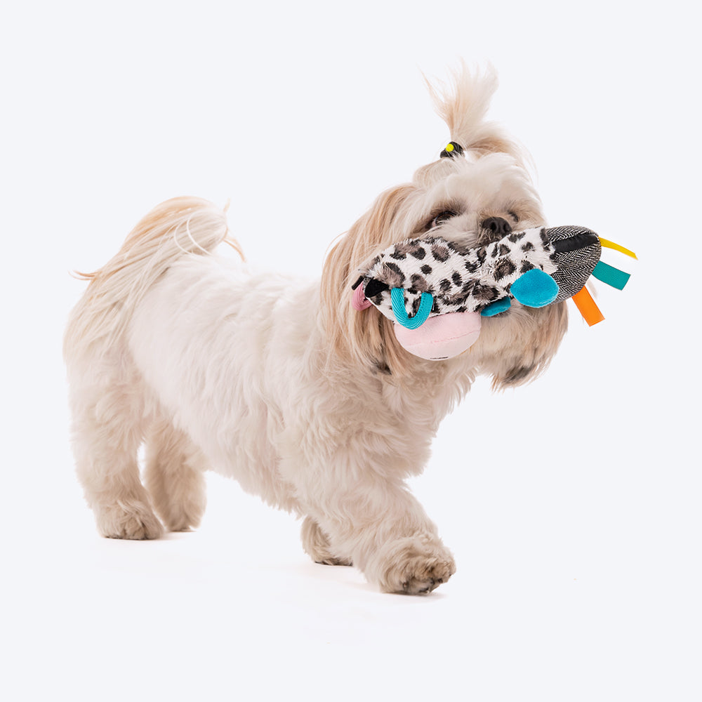 HUFT Ms. Moo Moo Dog Toy - Heads Up For Tails