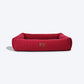 HUFT Majestic Maroon Quilted Dog Bed - Heads Up For Tails
