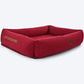HUFT Majestic Maroon Quilted Dog Bed-4