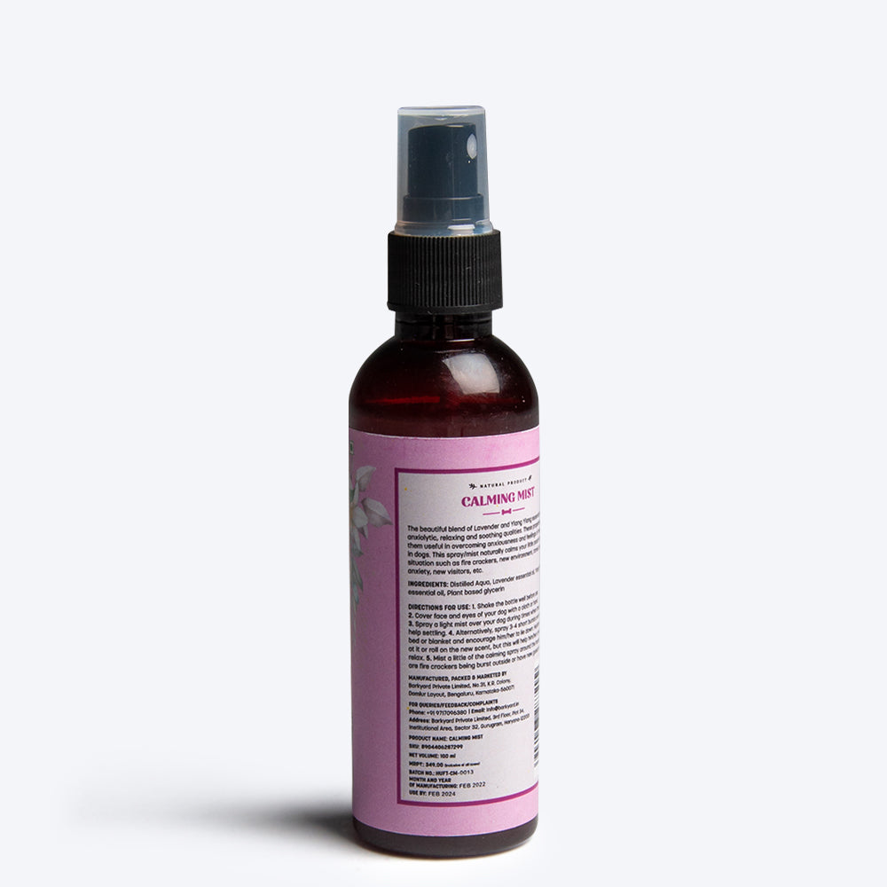 HUFT Calming Mist For Dogs - 100 ml - Heads Up For Tails