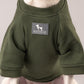 HUFT Chief Cuddle Officer Pet Sweatshirt - Green - Heads Up For Tails