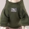 HUFT Chief Cuddle Officer Pet Sweatshirt - Green - Heads Up For Tails