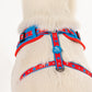 HUFT X© Marvel 2.0 Captain America Printed Dog Harness (Blue and Red)_06