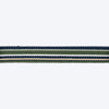 HUFT Vintage Dog Collar - Navy & Green - Heads Up For Tails
