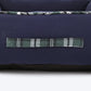 HUFT Classic Checks Lounger Dog Bed - Navy and Green - Heads Up For Tails