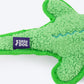 Dash Dog Wild Croc Comfort Dog Toy - Green - Heads Up For Tails