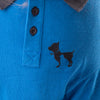 HUFT Polo T-Shirt For Dog - Blue - Heads Up For Tails