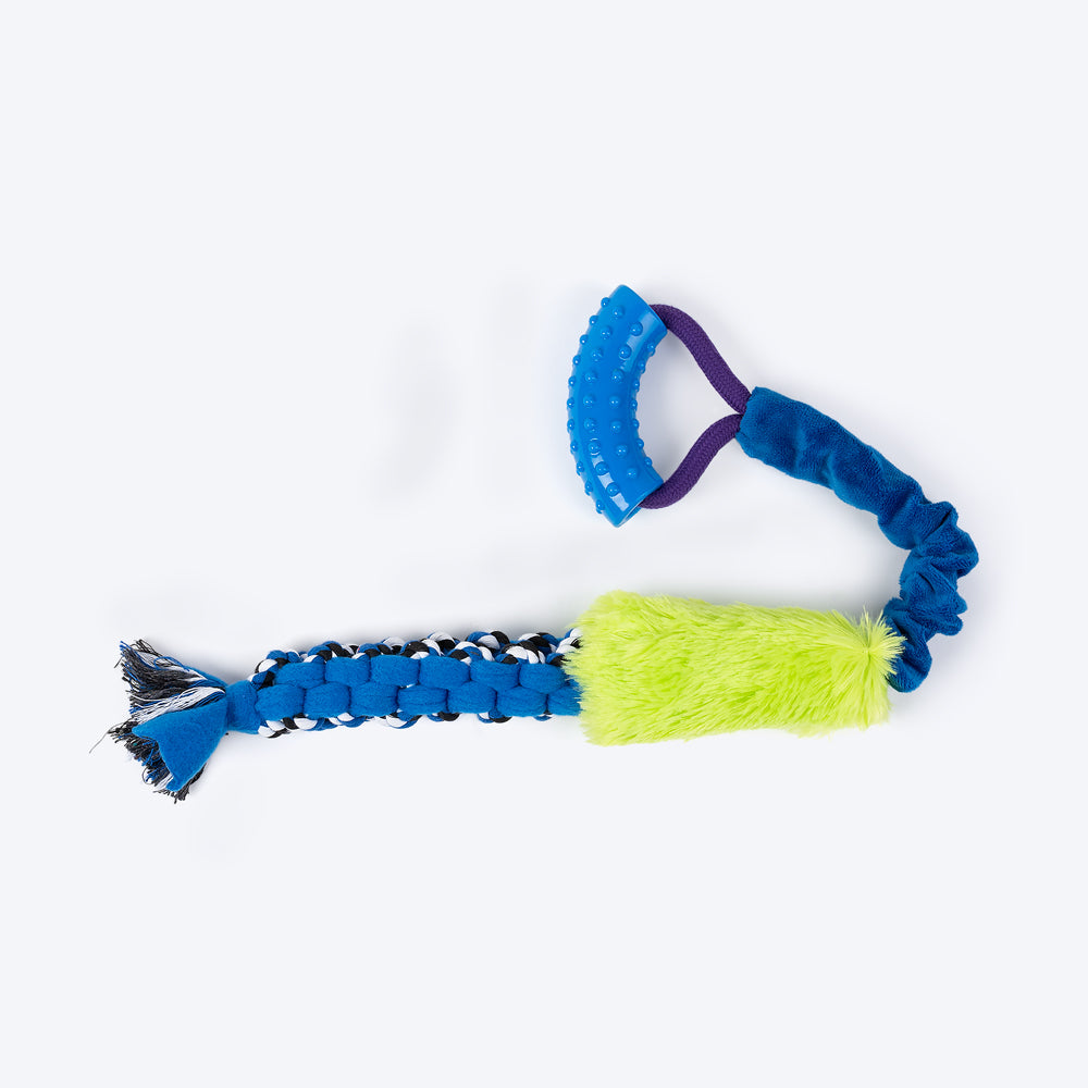 Blue and outlet yellow dog toys