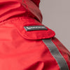 HUFT Drizzle Buddy Dog Raincoat - Crimson Red - Heads Up For Tails