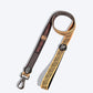 HUFT X©Marvel 2.0 Black Panther Printed Dog Leash - Black and Yellow - Heads Up For Tails