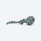 Dash Dog So Knotty Rope Toy For Dogs - Green & Violet - Heads Up For Tails
