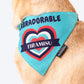 HUFT Personalised Labradorable (Pet¢€š¬€ž¢s Name) Bandana - Heads Up For Tails