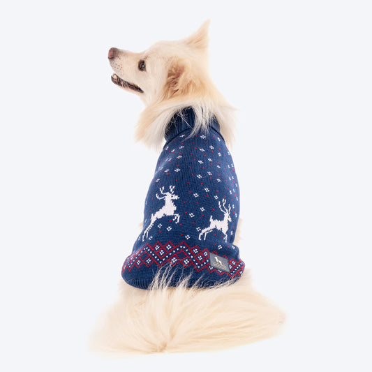 HUFT Winter Wonder Sweater - Blue - Heads Up For Tails