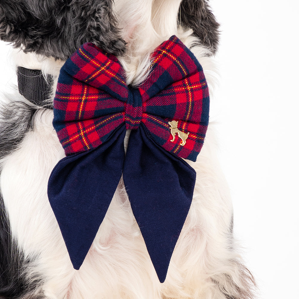 HUFT All I Want For Christmas Bow Tie (Red and Blue) - Heads Up For Tails