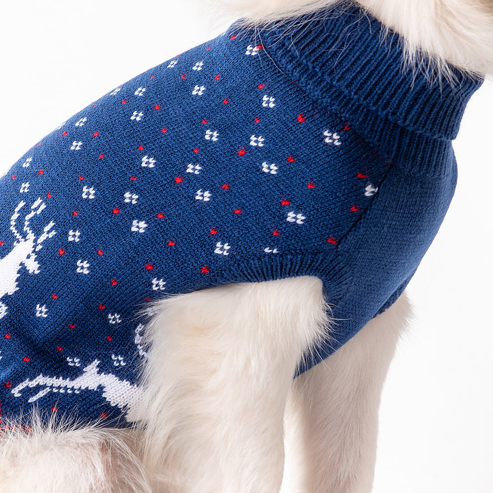 HUFT Winter Wonder Sweater - Blue - Heads Up For Tails