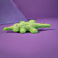 Dash Dog Wild Croc Comfort Dog Toy - Green - Heads Up For Tails