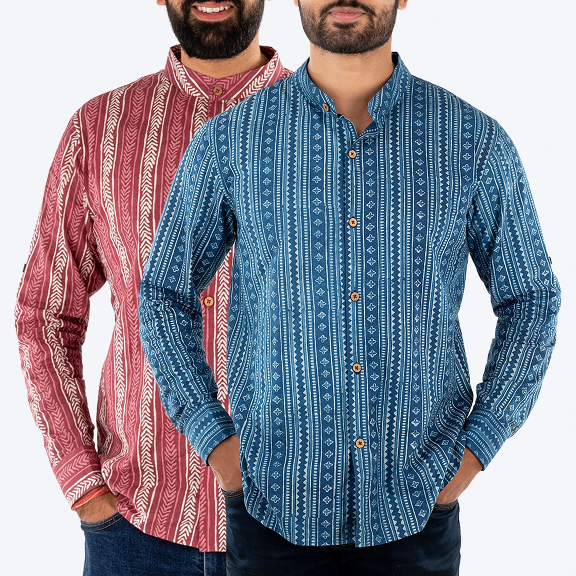 HUFT The Indian Collective Human Shirt Combo-1