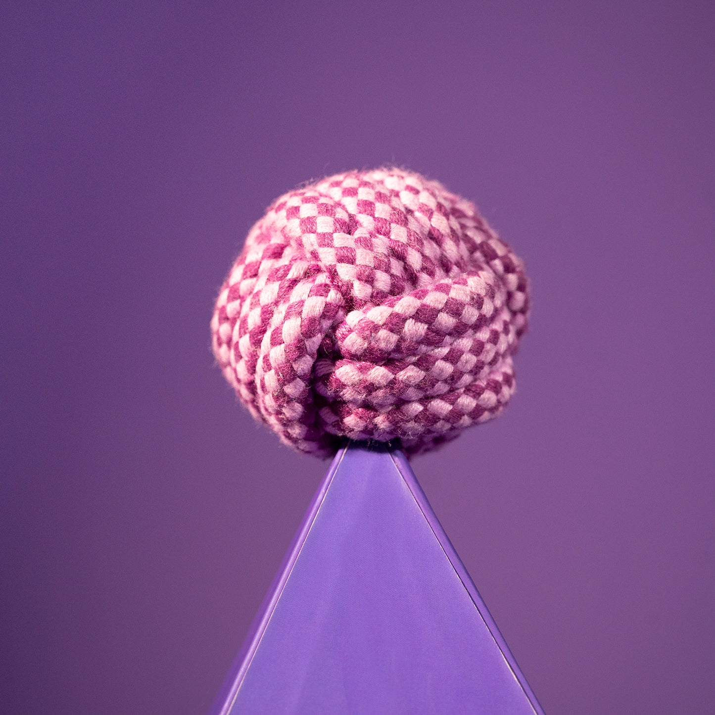 Dash Dog Have A Ball Rope Dog Toy - Lilac/Purple_02