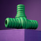 Dash Dog Tube Chew Dog Toy - Dark Green - Heads Up For Tails