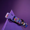 Dash Dog Circle Padded Collar - Violet - Heads Up For Tails