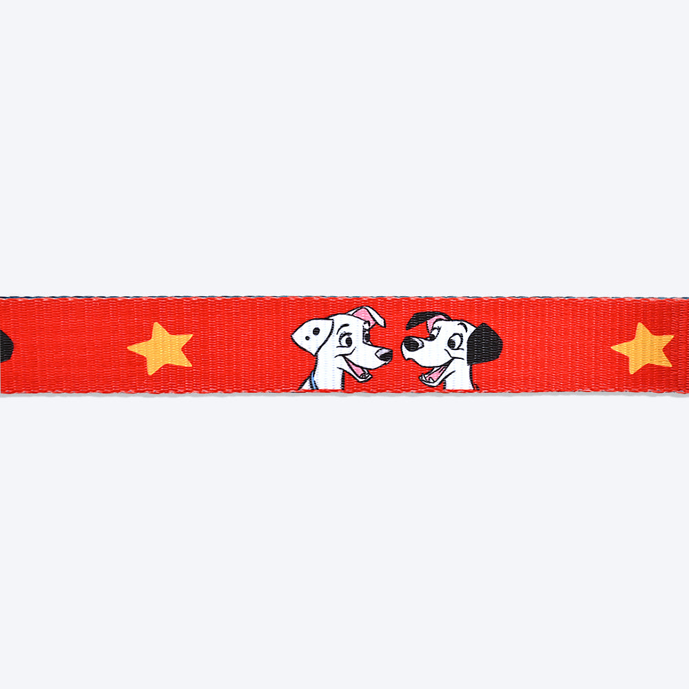 HUFT X©Disney 2.0 Dalmatian Printed Dog Collar - Red and Navy - Heads Up For Tails