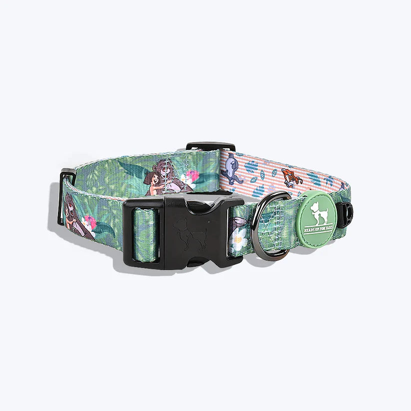 HUFT X©Disney 2.0 Jungle Book Printed Dog Collar And Leash Set - Heads Up For Tails